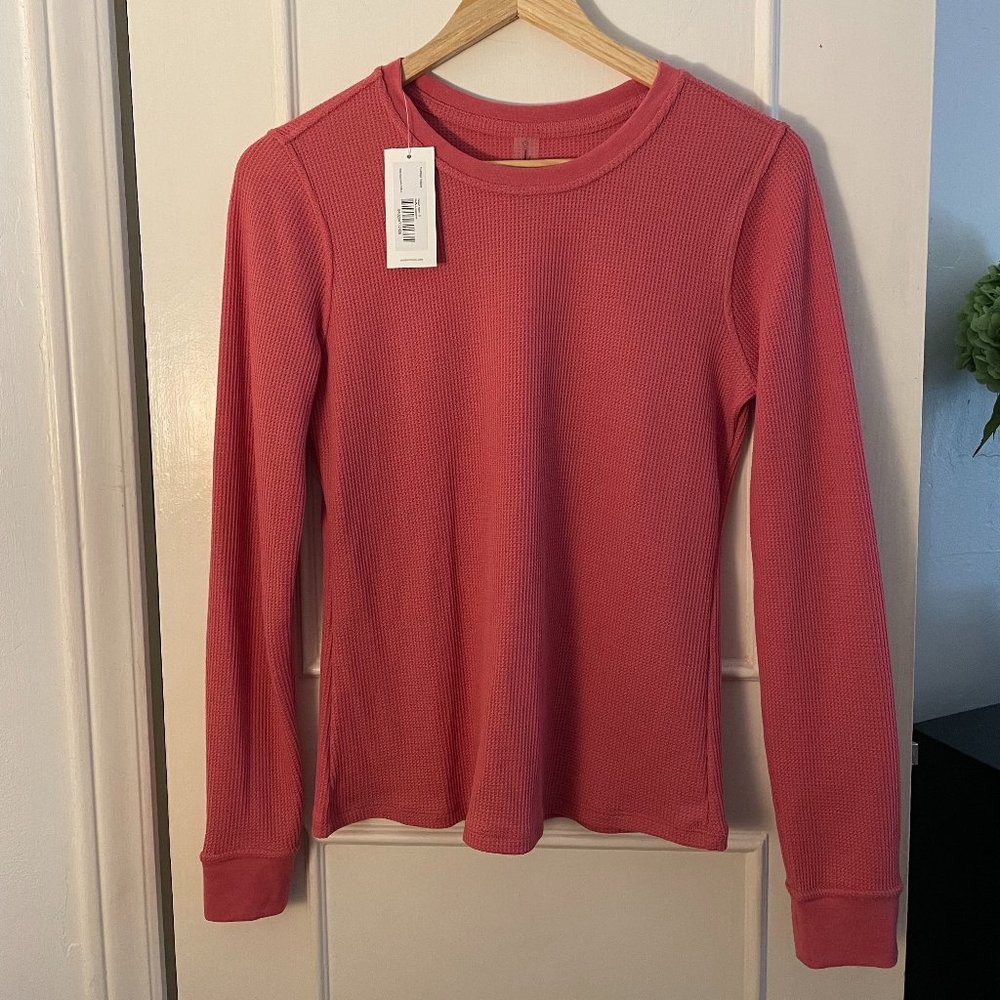 NWT Outdoor Voices Waffle Longsleeve Tee